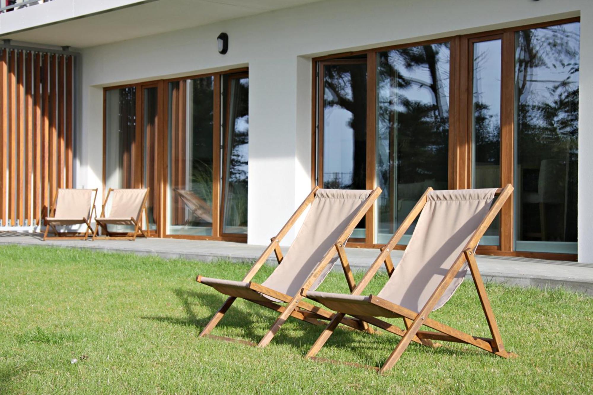 Let'S Sea - 2 Bedroom - Premium Baltic Apartment With Front Sea View Garden And Spa Access Gąski Exteriör bild