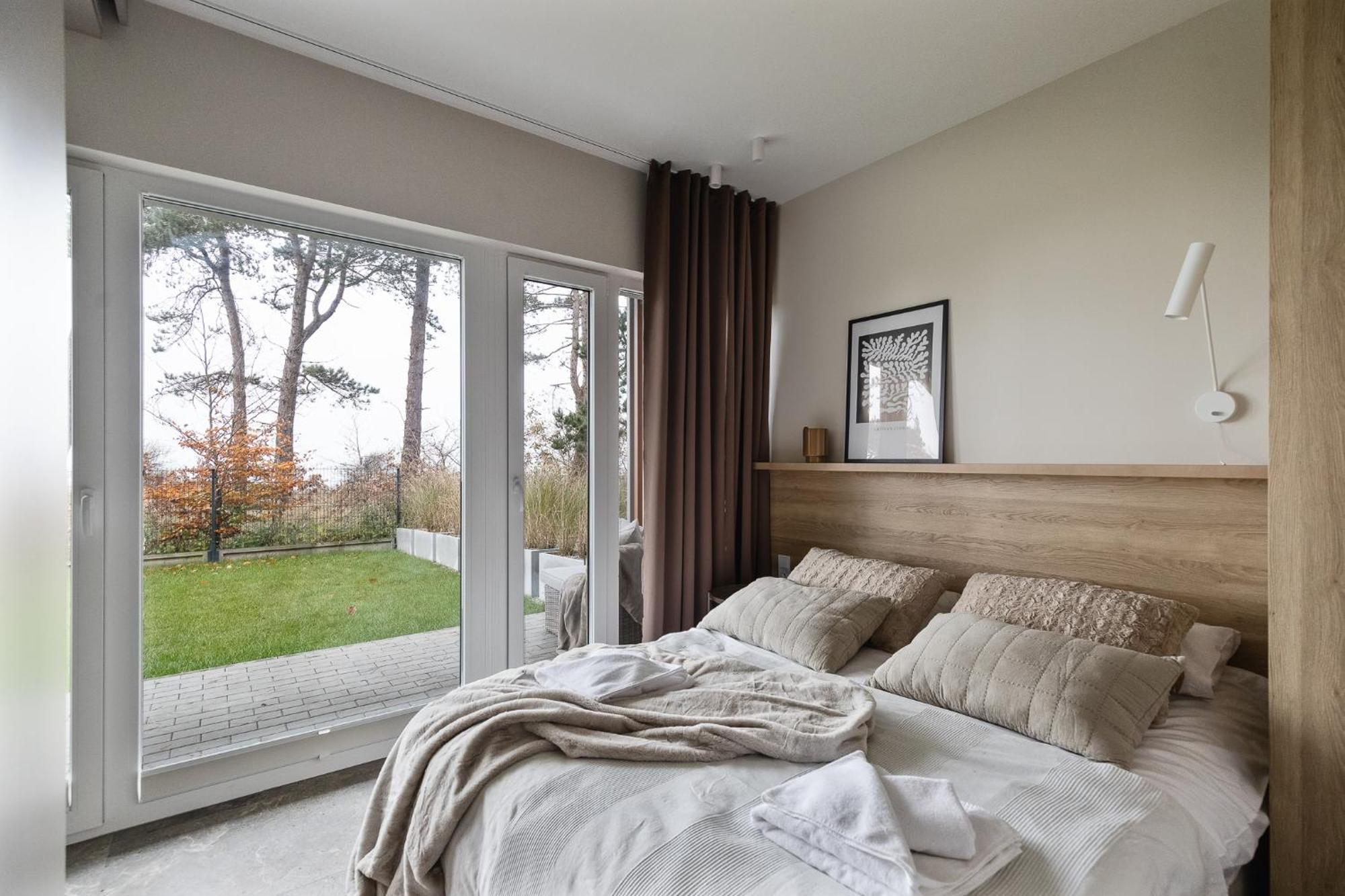 Let'S Sea - 2 Bedroom - Premium Baltic Apartment With Front Sea View Garden And Spa Access Gąski Exteriör bild