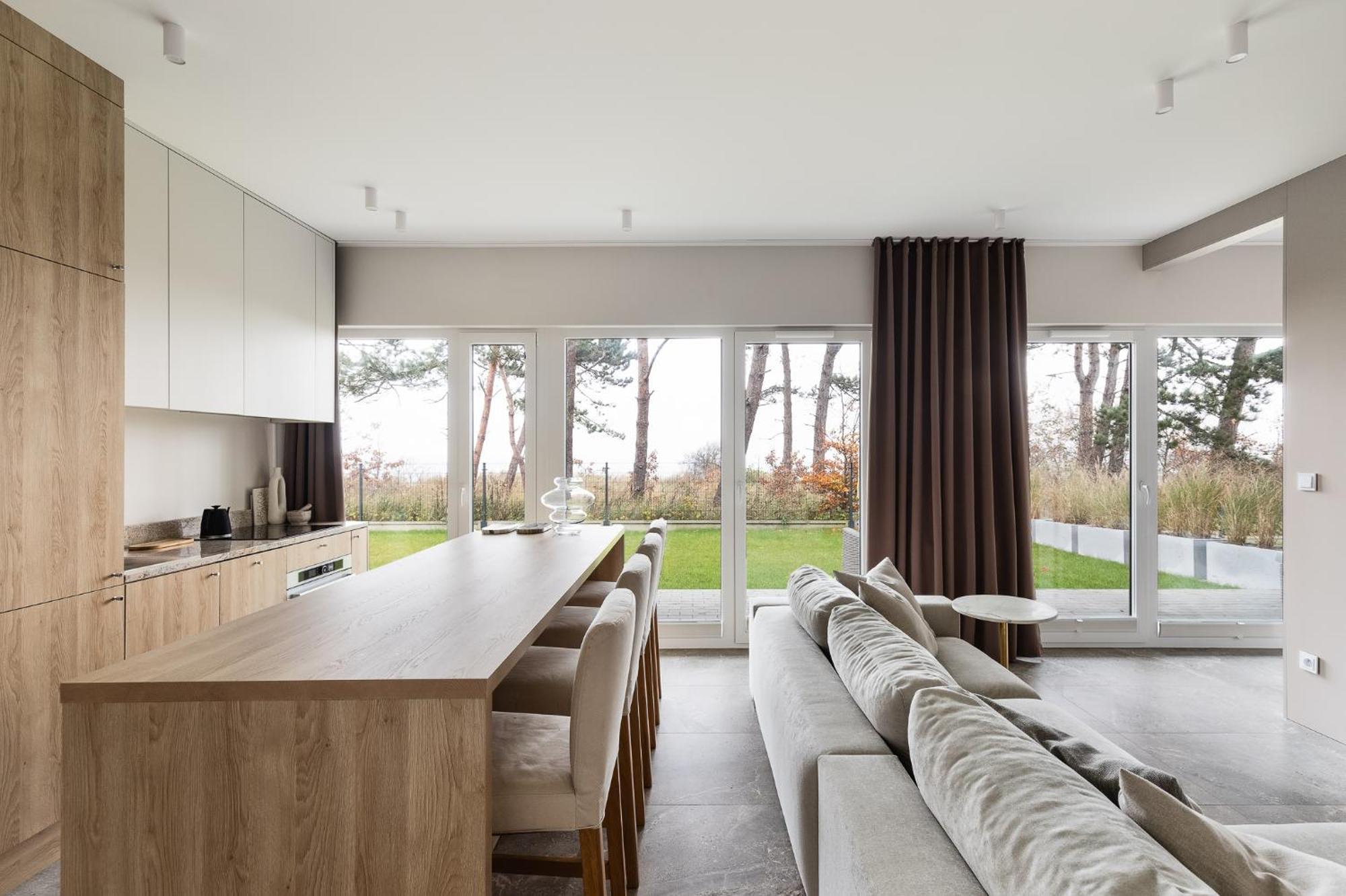 Let'S Sea - 2 Bedroom - Premium Baltic Apartment With Front Sea View Garden And Spa Access Gąski Exteriör bild