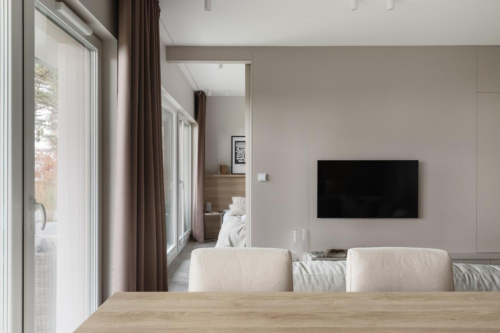 Let'S Sea - 2 Bedroom - Premium Baltic Apartment With Front Sea View Garden And Spa Access Gąski Exteriör bild